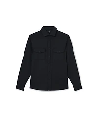 Reiss Men's Mcshane Twin-Pocket Button-Through Overshirt
