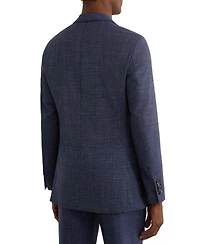Reiss Men's Penso Wool-Blend Check Single-Breasted Classic-Fit Suit Blazer