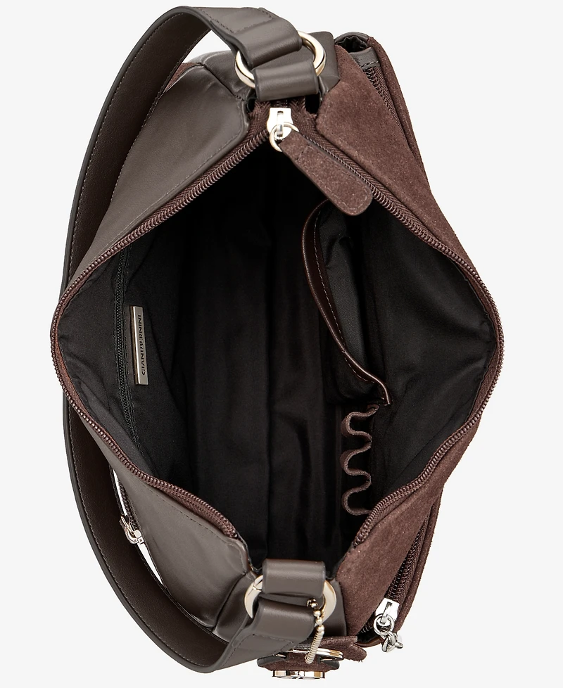 Giani Bernini Nappa Leather Hobo Bag, Exclusively at Macy's