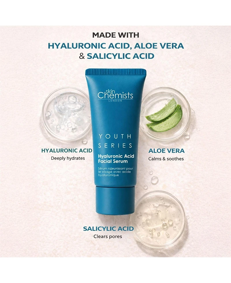 skinChemists Anti-Aging Hyaluronic Acid Advanced Facial Serum 30ml