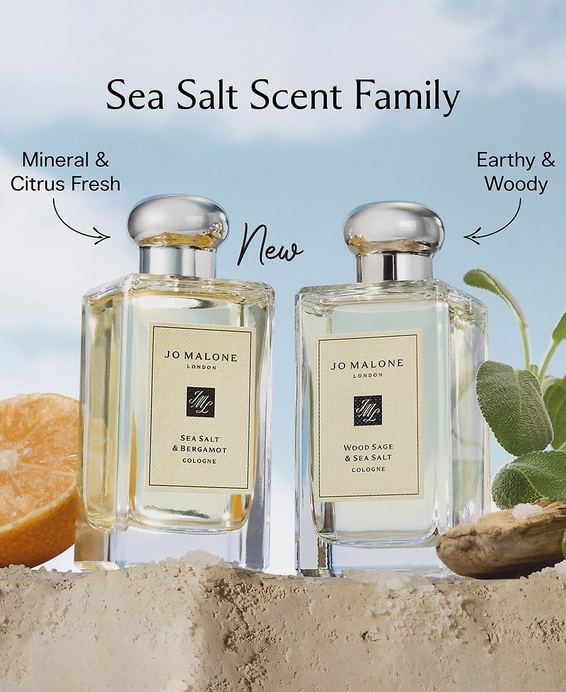 Jo Malone London Sea Salt and Bergamot Cologne Spray, 1.7 oz.