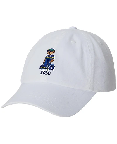 Polo Ralph Lauren Boys' 8-20 Us Open Polo Bear Cotton Ball Cap
