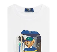 Polo Ralph Lauren Boys' 2T-7 Us Open Bear Short-Sleeve T-Shirt