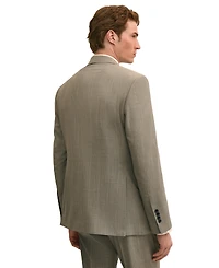 B by Brooks Brothers Men's Wool-Blend Stretch Classic-Fit Suit Jacket