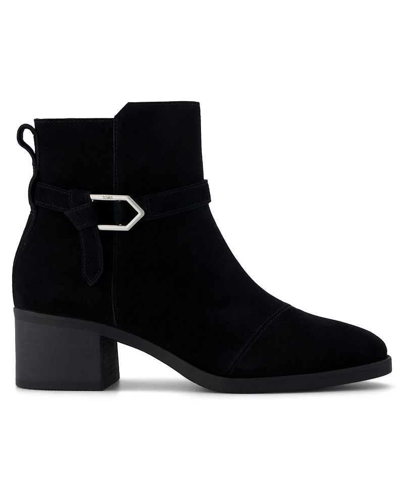 Toms Women's Delilah Buckle Ankle Booties
