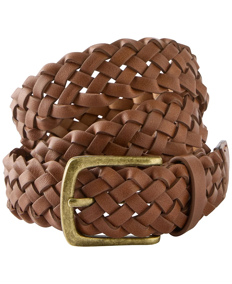 Cotton On Men's Braided Woven Belt