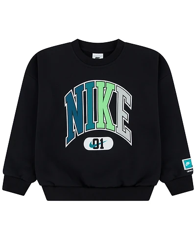 Nike Boys' 4-7 Sportswear Multisport Fleece Sweatshirt