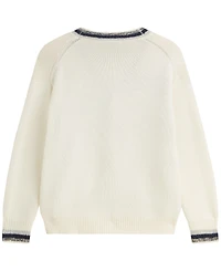 Scotch & Soda Men's Cotton-Blend Dropped Shoulder Cardigan