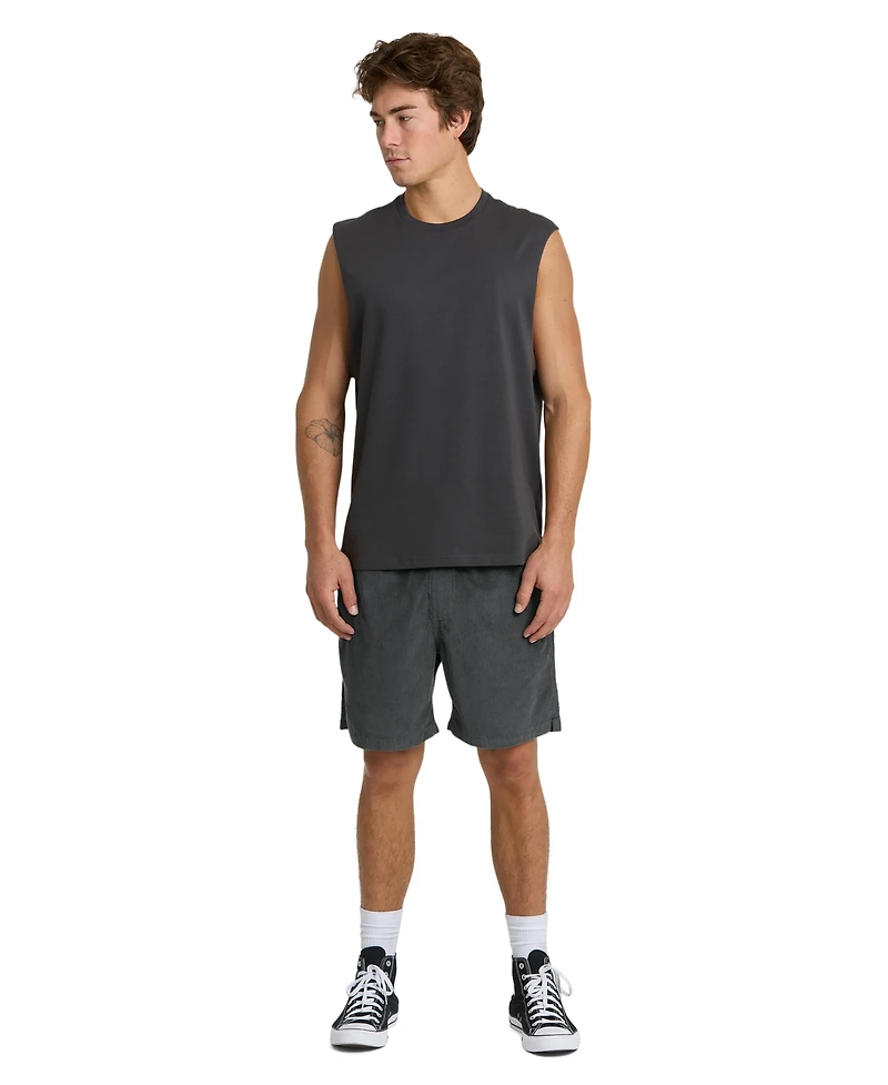 Quiksilver Men's Taxer Cord Pull-On Shorts