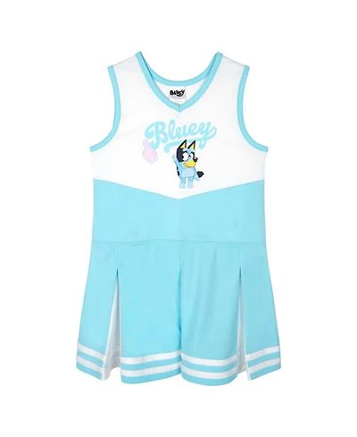 Bluey Toddler Girl's (2T-4T) Sleeveless Cheerleader Dress