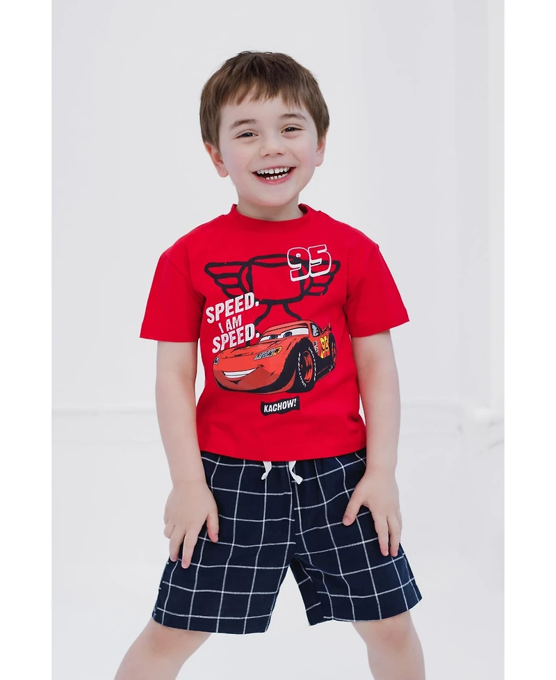 Cars Little Boys (5-12) 2-Piece T-Shirt and Shorts Set
