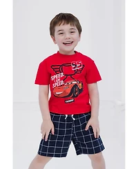 Cars Little Boys (5-12) 2-Piece T-Shirt and Shorts Set