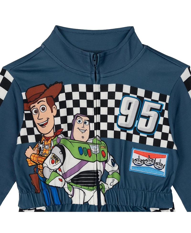 Toy Story Boys' ( 5 to 12 ) Racing Cosplay One Piece Coverall