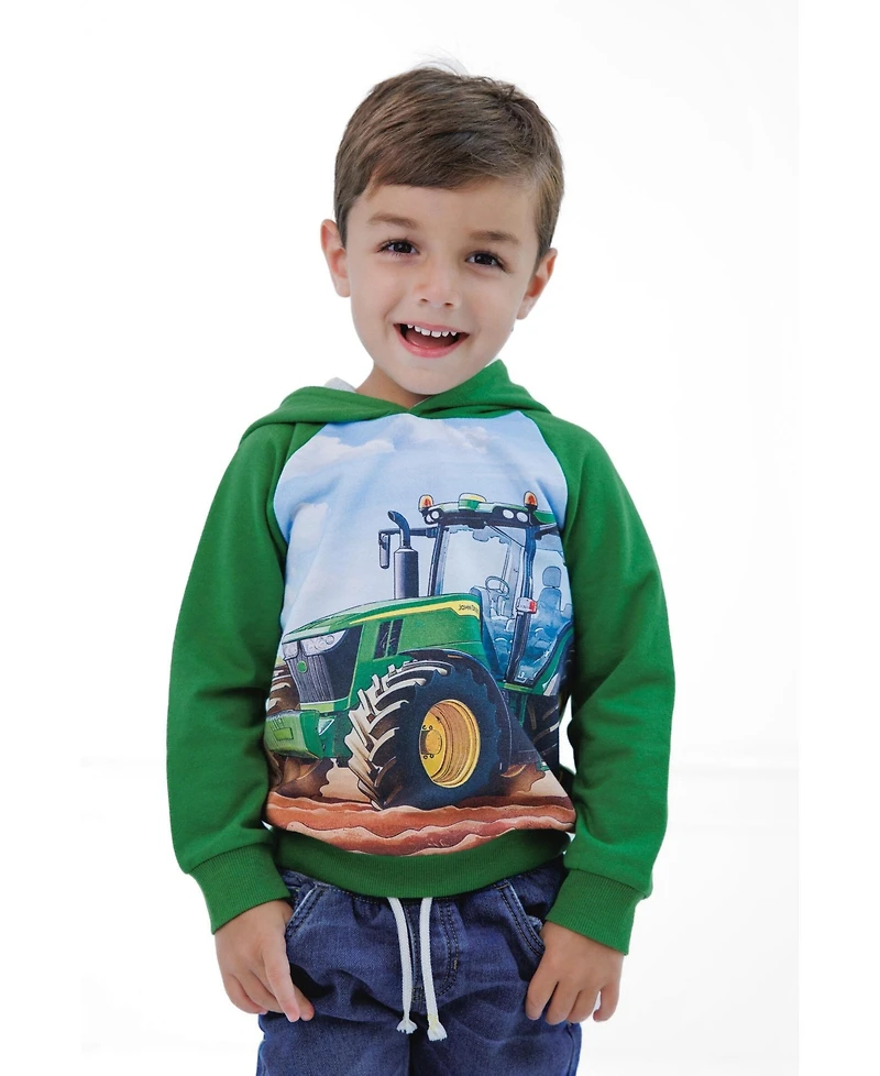 John Deere Toddler Boys (2T - 4T) Fleece Hooded Sweatshirt