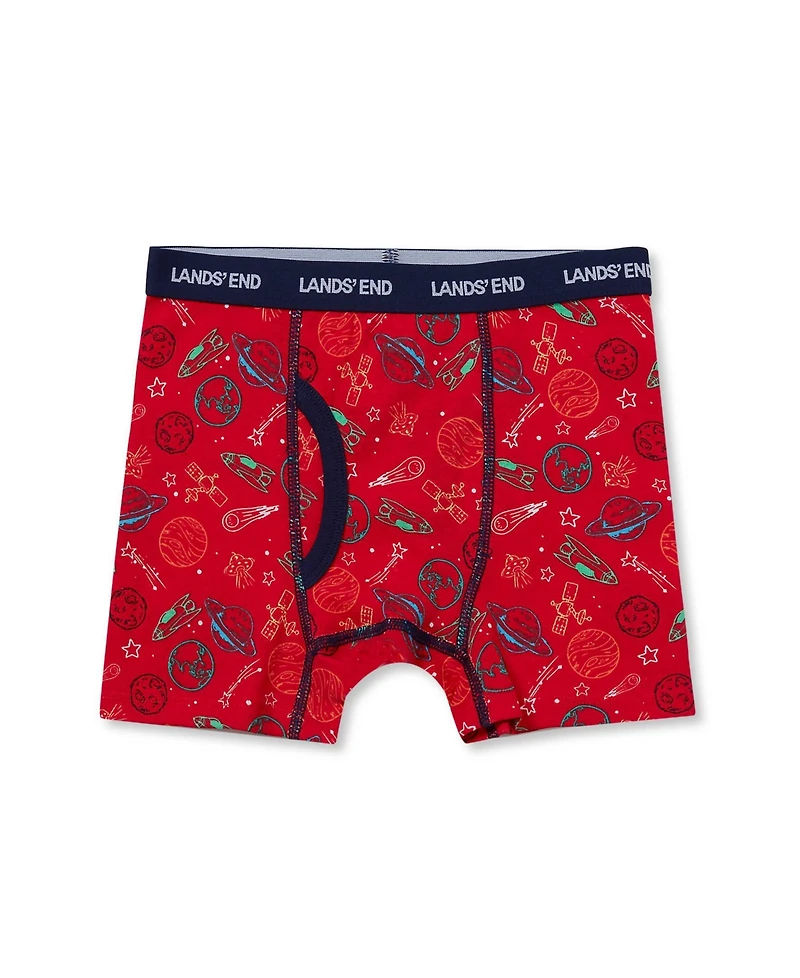 Lands' End Boys Boxer Brief Underwear 5 Pack