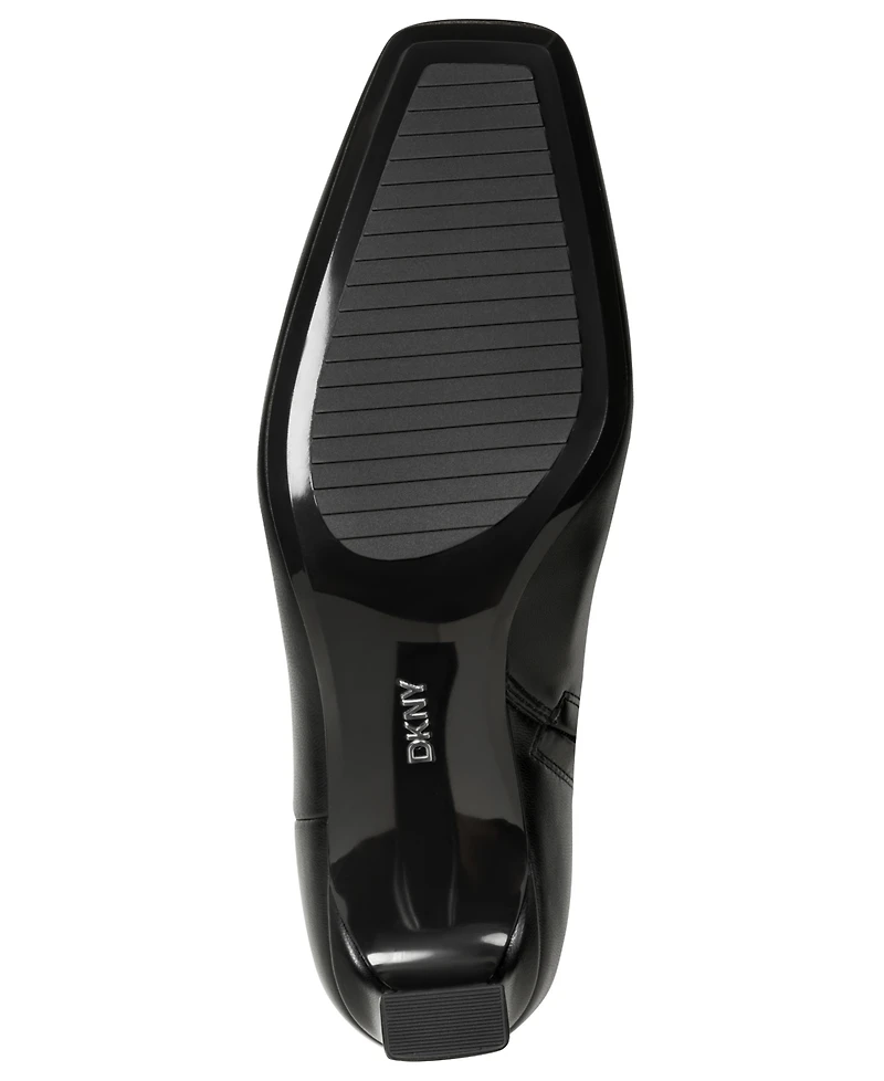 Dkny Women's Kaelani Zipper Heeled Booties