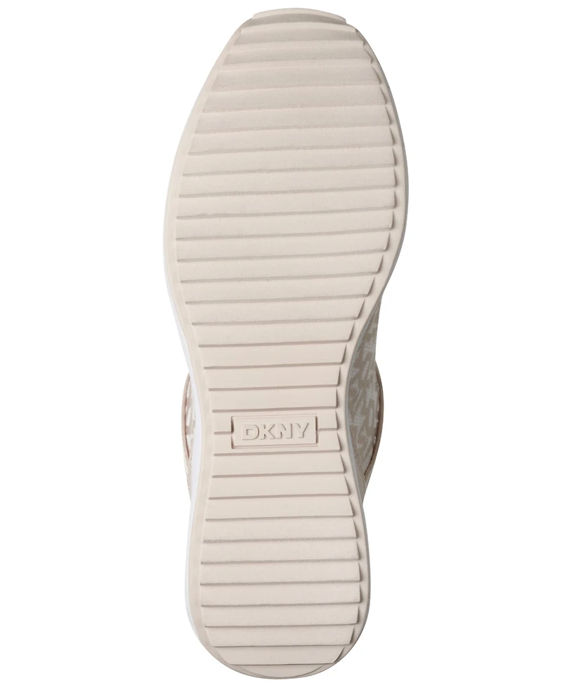 Dkny Women's Kalina Lace-Up Wedge Sneakers