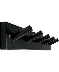 Yigii Bamboo 5-Peg Wall Rack for Coats, Hats, Towels