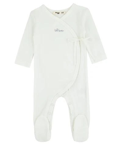 NoggiWear Baby ( 1m to 9m ) Lil Love Embroidered Wrap Footie