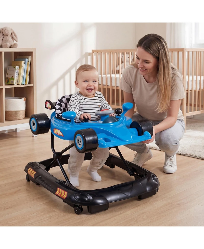 Slickblue Toddler Baby Walker with 3-Level Adjustable Height and Convertible Function