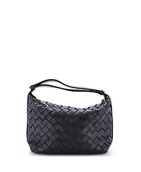 Pre-Owned Bottega Veneta Mini Wallace Shoulder Bag Intrecciato Nappa