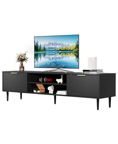 gaomon Modern Tv Stand for 75 Inch TVs