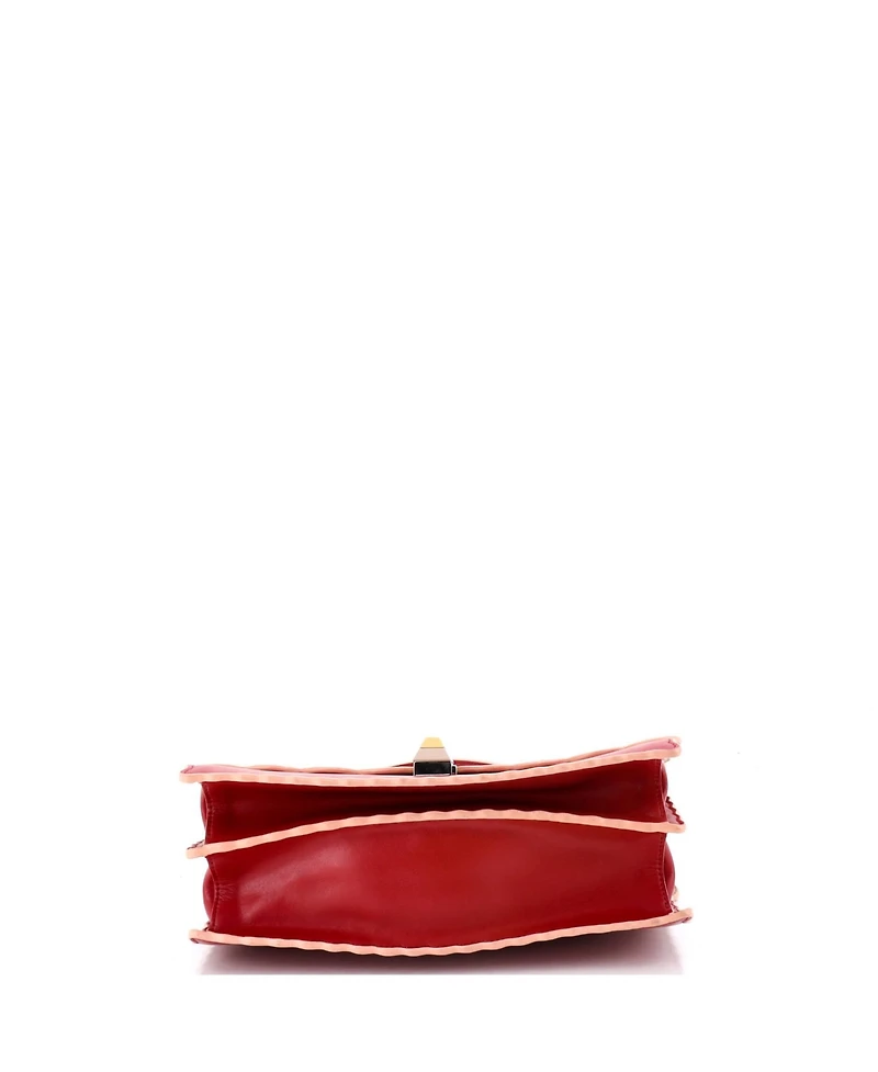 Pre-Owned Fendi Medium Kan I Bag Leather