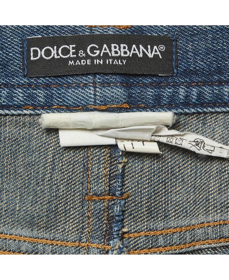 Pre-Owned Dolce & Gabbana Men's Distressed Jeans