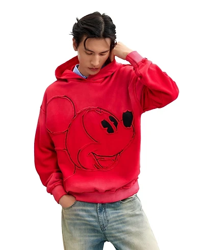 Desigual Men's Embroidered Mickey sweatshirt