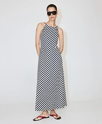 Mango Women's Draped Straps Knit Dress