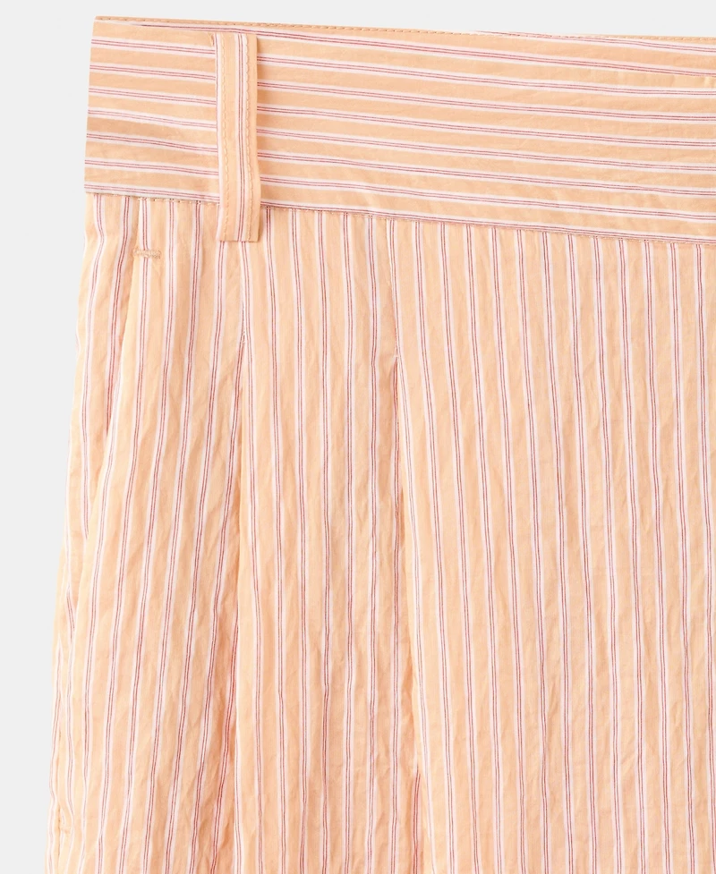 Mango Women's Striped Lyocell Trousers