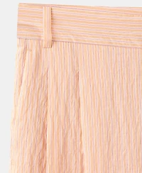 Mango Women's Striped Lyocell Trousers