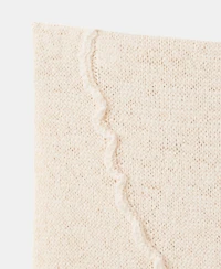 Mango Women's Wavy Stitching Detail Knit Skirt