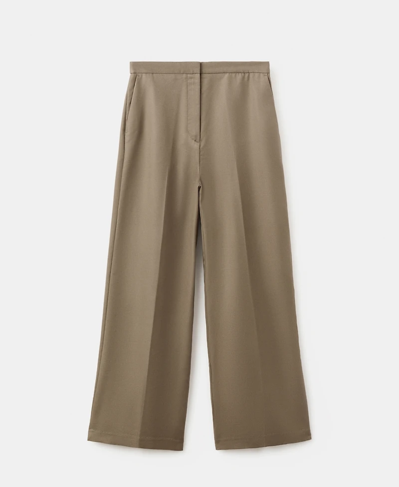 Mango Women's High-Waisted Lyocell Pants