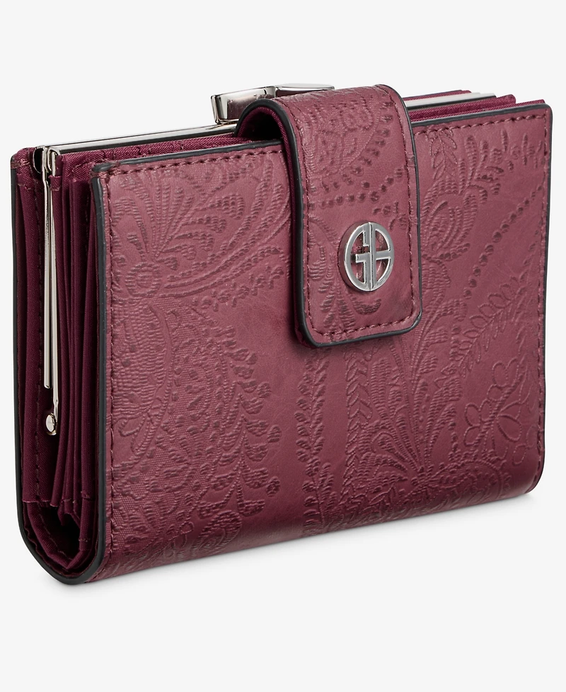 Giani Bernini Framed Indexer Leather Wallet, Exclusively at Macy's
