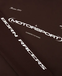 Reiss Men's Rovik McLaren Racing Double-Layer Relaxed T-Shirt Unisex-Fit