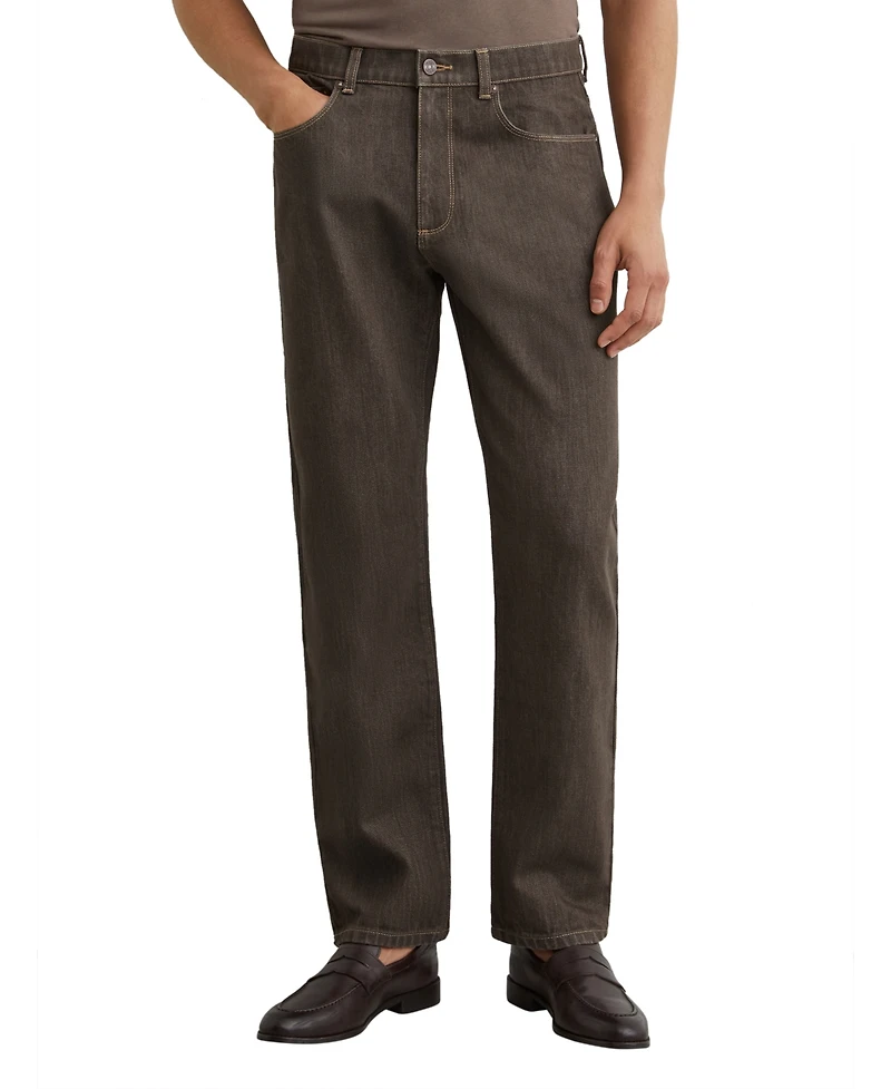 Reiss Men's Bishopsgate Straight-Leg Jeans
