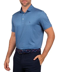 TailorByrd Men's Martini Glasses Performance Polo