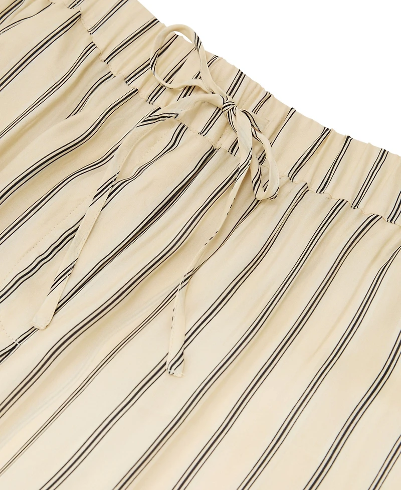 Reiss Women's Minnie Wide-Leg Stripe Pants
