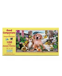 SunsOut Good Companions 100 piece Jigsaw Puzzle for Adults