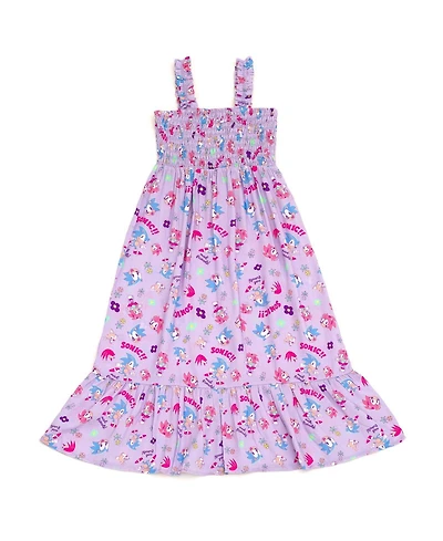Sonic the Hedgehog Girls' Sleeveless Dress