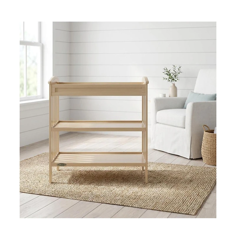Graco Benton Changing Table with Bonus Water-Resistant Pad