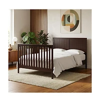 Graco Hadley 5-in-1 Convertible Crib and Changer with Drawer (Espresso)