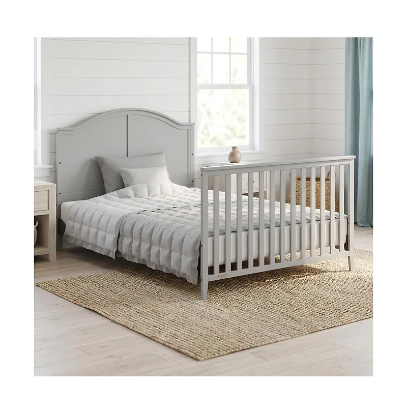 Graco Wilfred 5-in-1 Convertible Crib (Pebble Gray) – Greenguard Gold Certified