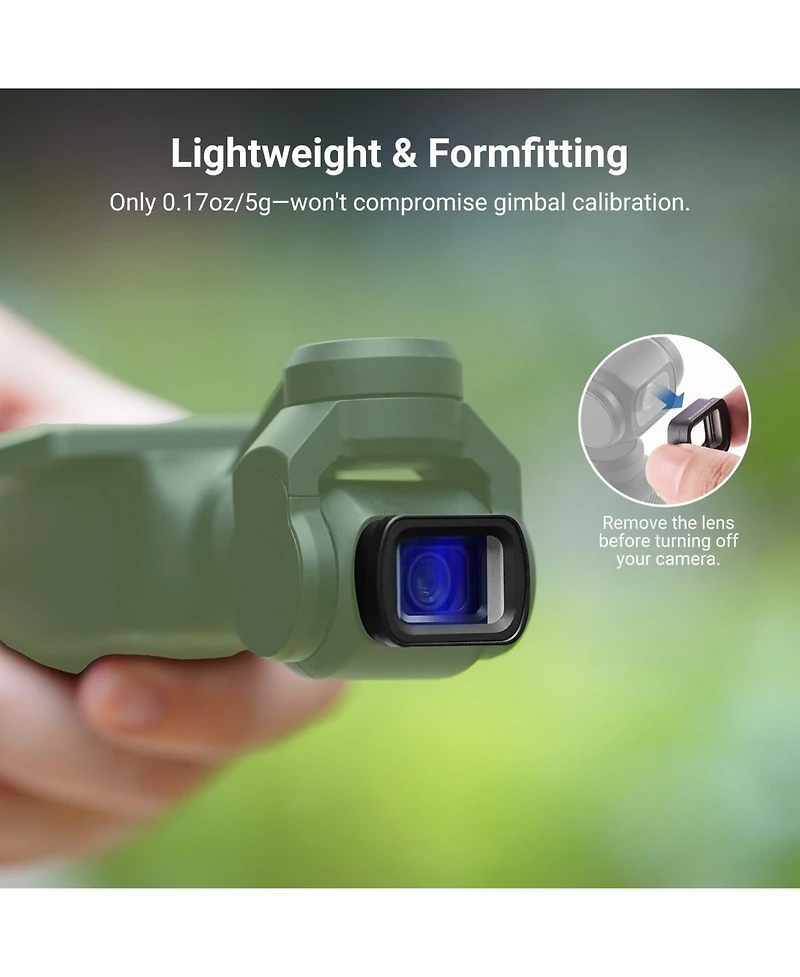 Neewer Fl-C56 Camera and Photo Accessory with 1.2X, 2X for Dji Osmo Pocket 3
