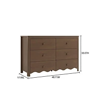 Storkcraft Casablanca 6 Drawer Dresser