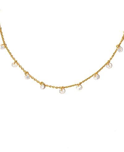 Girls Crew Crystal Dewdrop Anklet