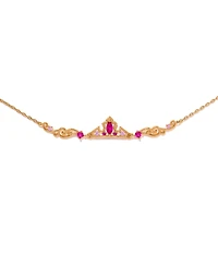 Girls Crew Crystal Disney Princess Sleeping Beauty Aurora Crown Bracelet