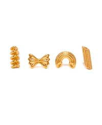 Girls Crew Al Dente Pasta Stud Earrings Set