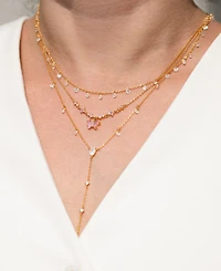 Girls Crew Crystal Dew You Necklace